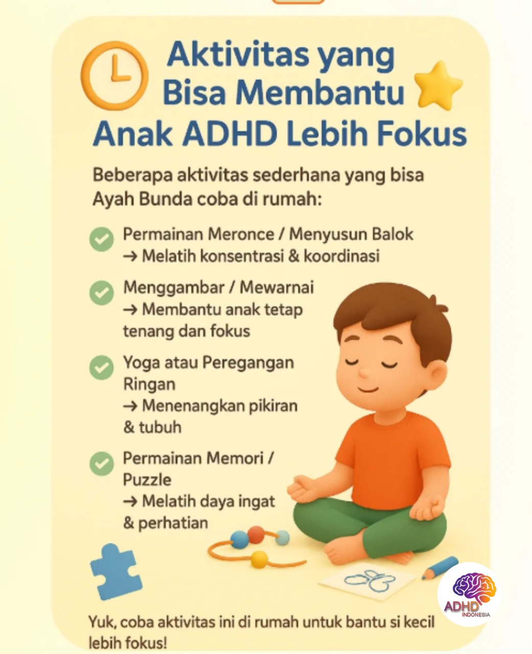 Pendekatan Edukatif yang Tepat untuk Anak ADHD di Kabupaten Minahasa Utara
